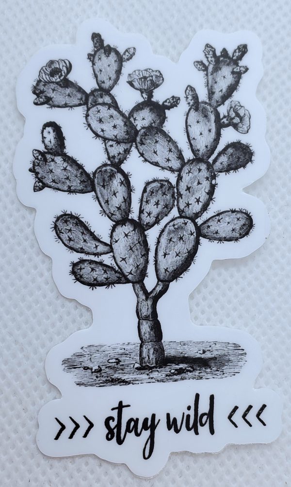 Stay Wild Sticker