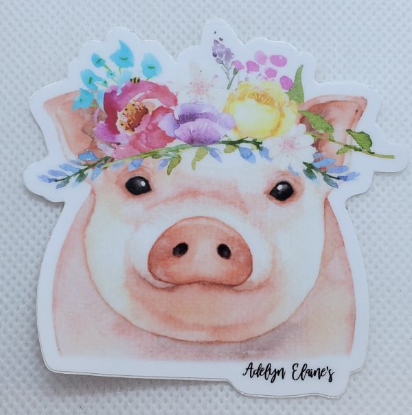 Miss Petunia Sticker